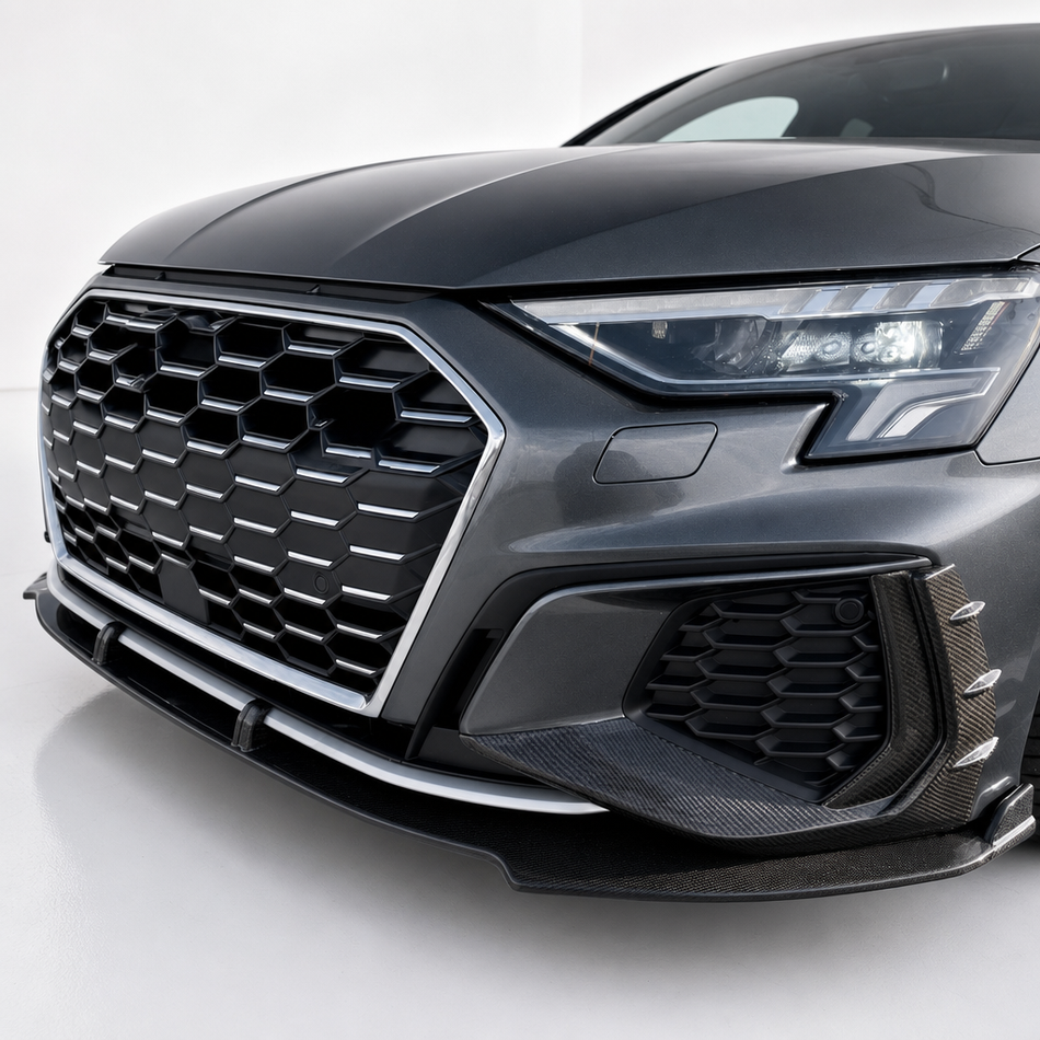 Audi S3 8Y Carbon Fibre Front Splitter Lip