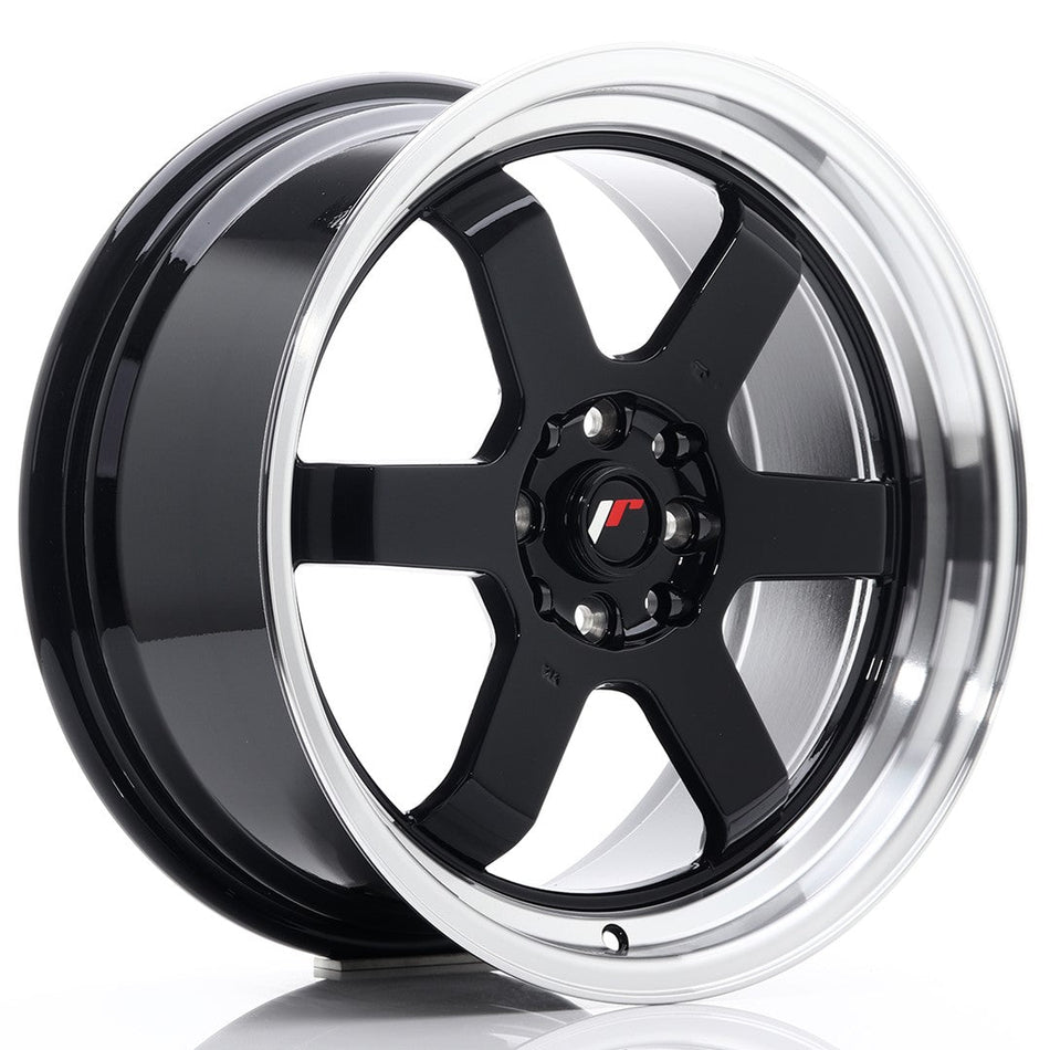 JR Wheels JR12 18x10 ET0 5x114/120 Gloss Black