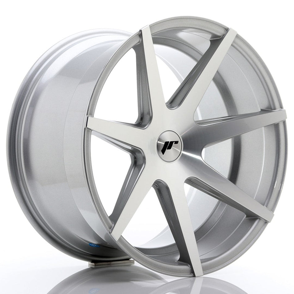 JR Wheels JR20 20x8.5 ET20-40 5H Blank Silver Machined