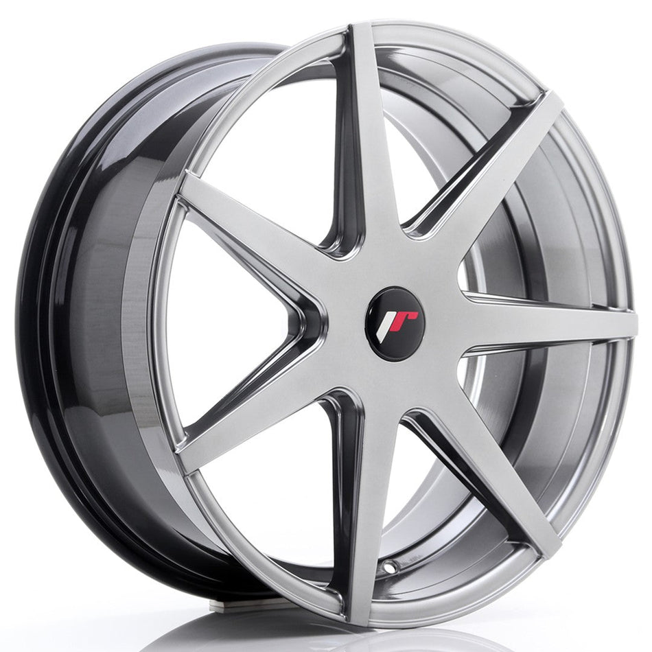 JR Wheels JR20 20x8.5 ET20-40 5H Blank Hyper Black