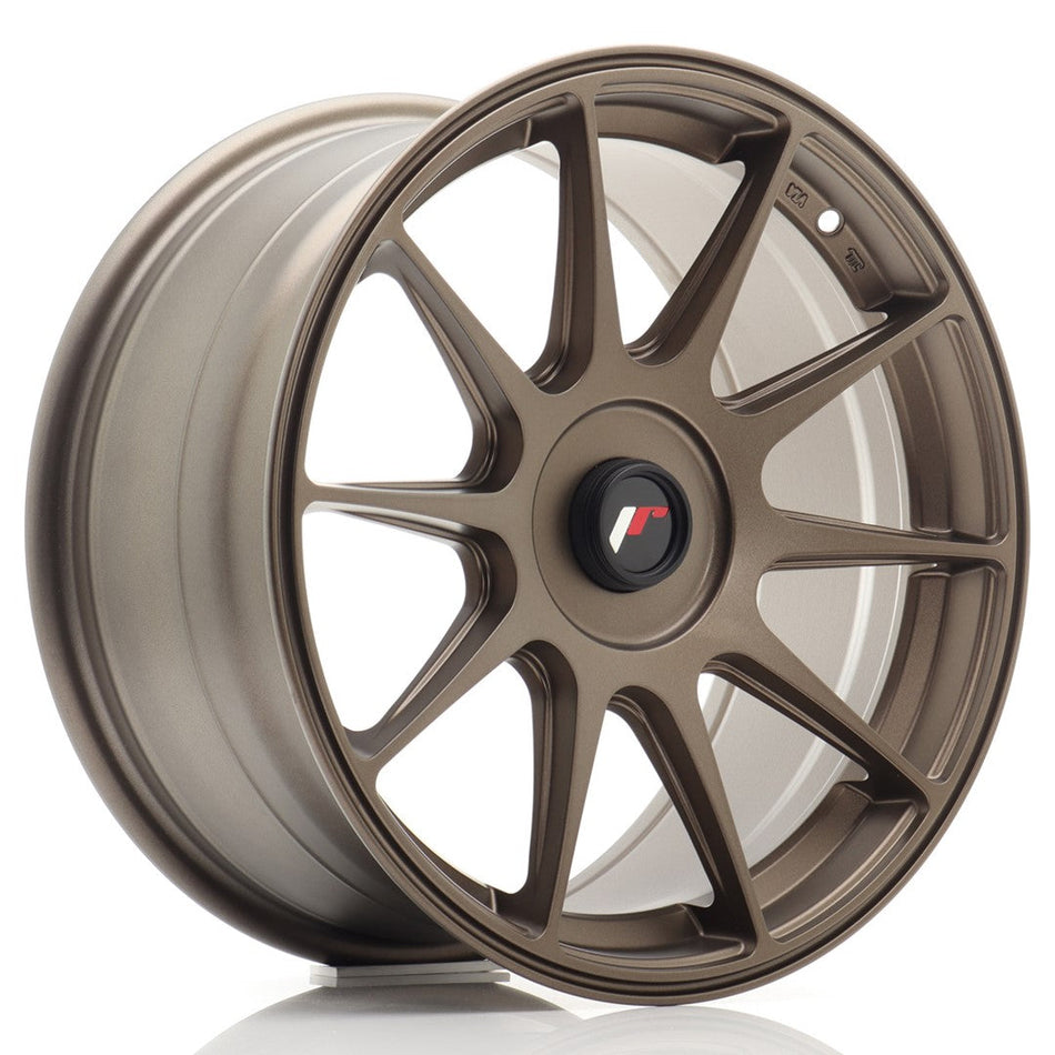 JR Wheels JR11 20x10 ET20-40 5H BLANK Matt Bronze