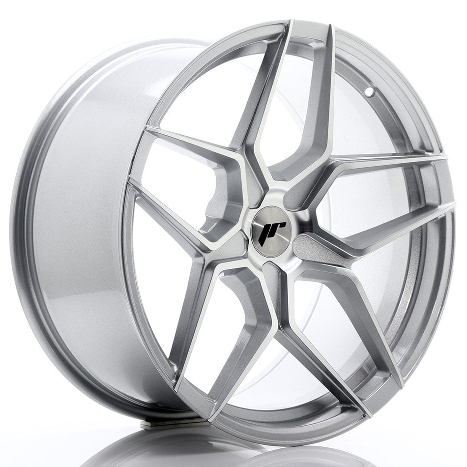 JR Wheels JR34 19x9.5 ET35 5x120 Silver Machined Face