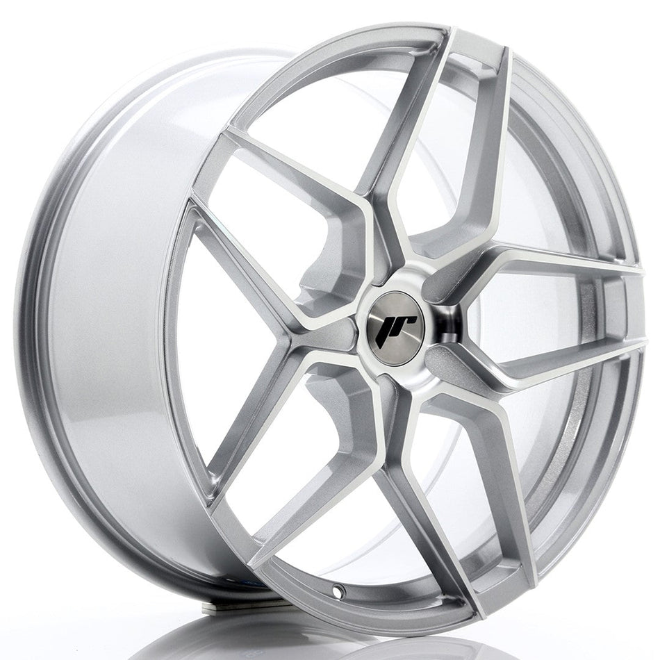 JR Wheels JR34 19x8.5 ET40 5x112 Silver Machined Face