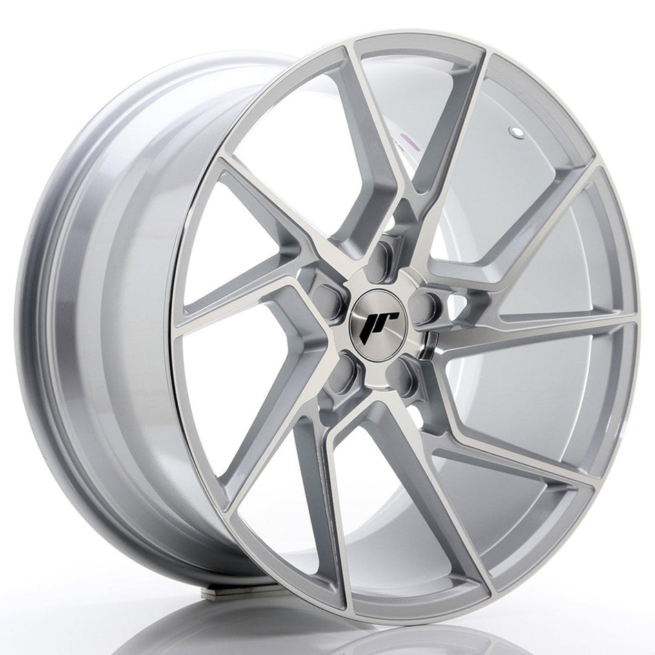 JR Wheels JR33 19x8.5 ET20-45 5H BLANK Silver Machined Face