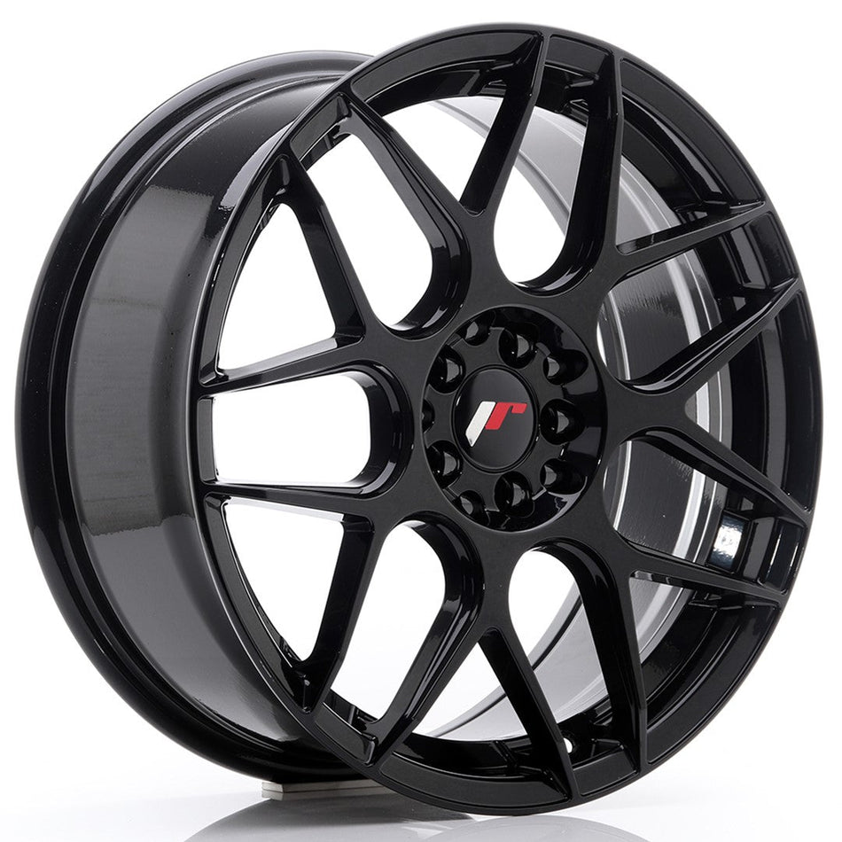 JR Wheels JR18 17x8 ET35 5x100/114 Gloss Black