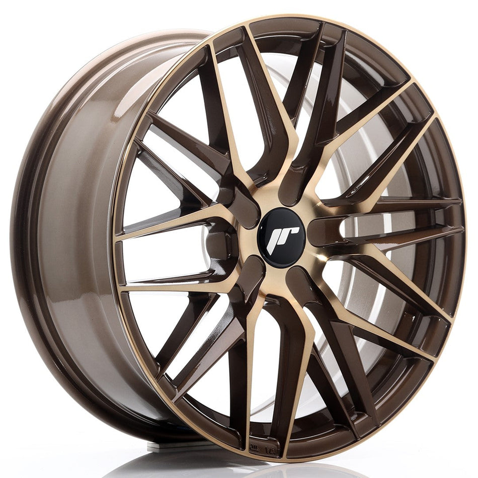 JR Wheels JR28 18x8.5 ET40 5x112 Platinum Bronze