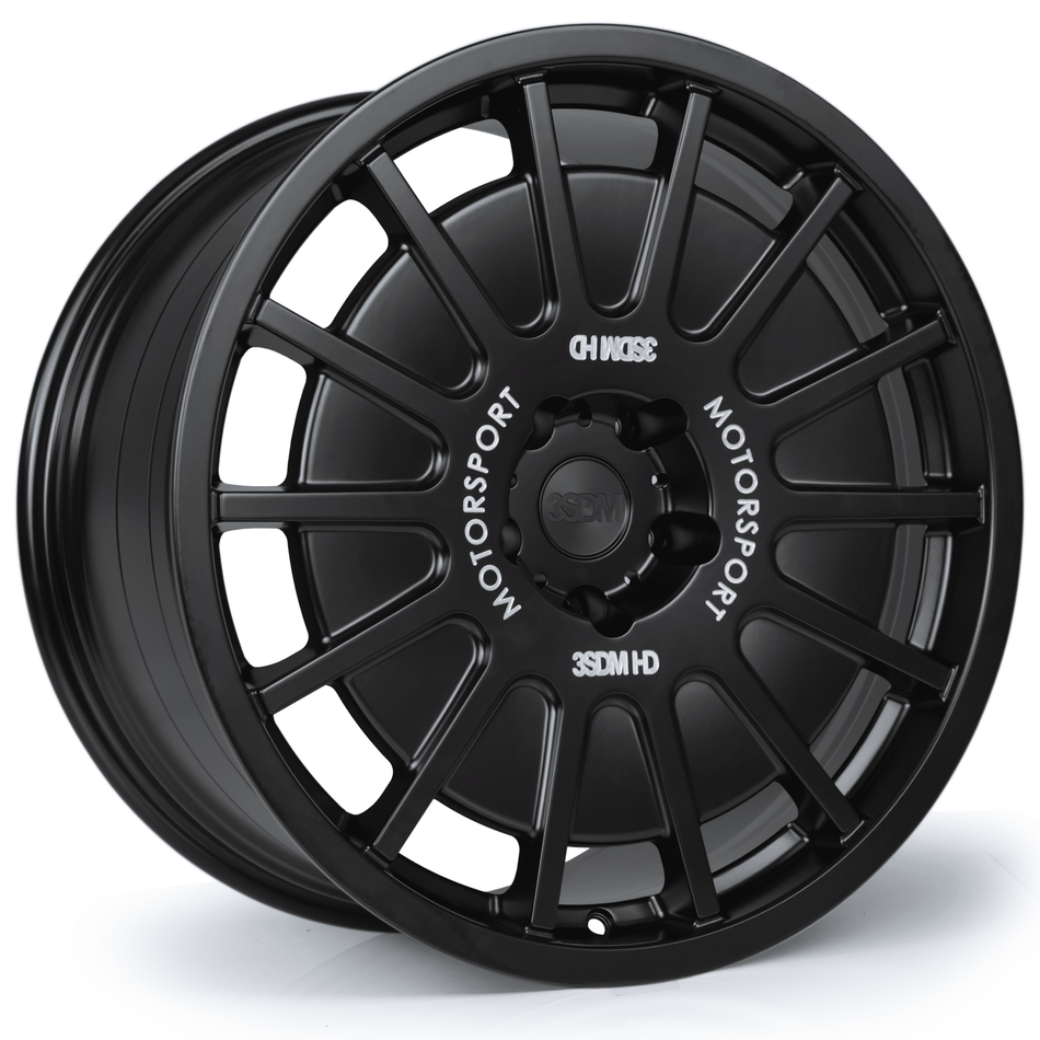 3SDM 0.66-HD 20x8 ET45 6x120 Matt Black