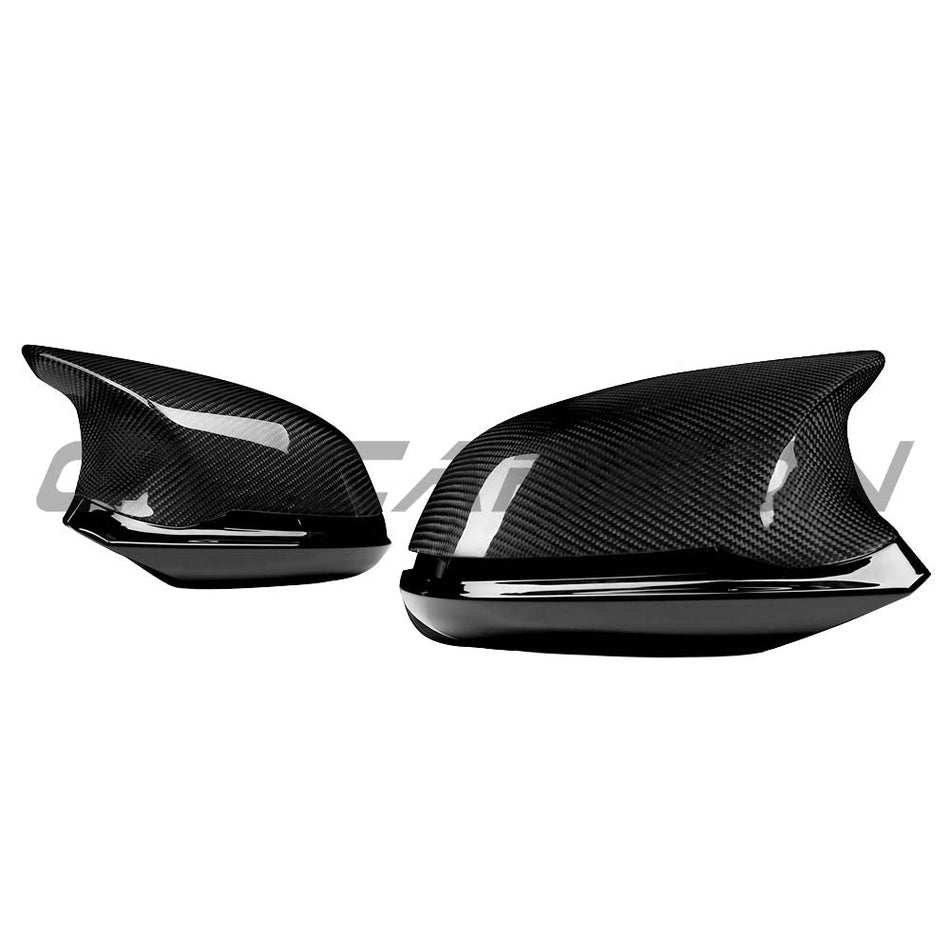 BMW F30 3 SERIES 2011-2018 DRY CARBON FIBRE MIRROR COVERS - V1