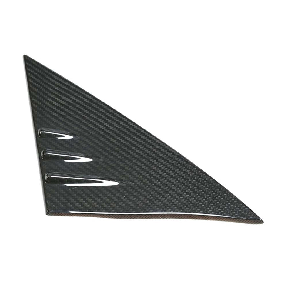 TESLA MODEL Y 2025+ FACELIFT DRY CARBON FIBRE A PILLAR COVER