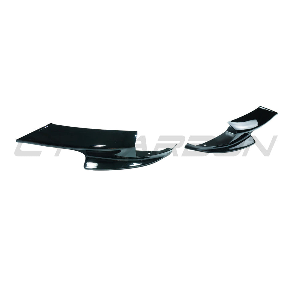 BMW M3 E90/E92 2007-2013 GLOSS BLACK CORNER SPLITTERS