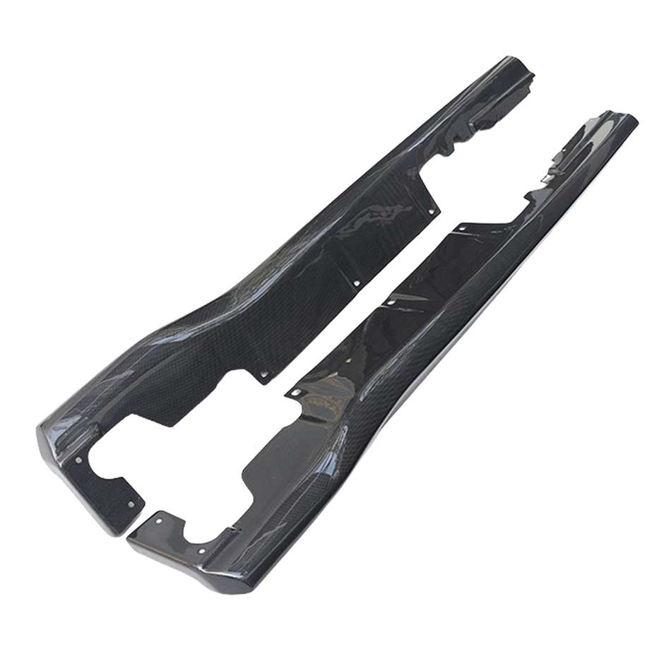 FERRARI 812 SUPERFAST & GTS 2017-2024 CARBON FIBRE SIDE SKIRTS - OE STYLE
