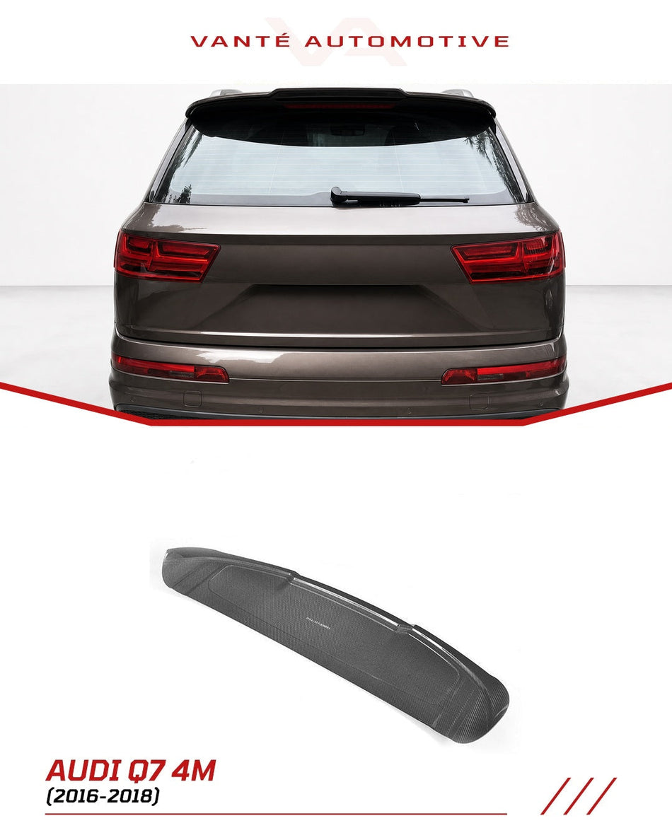 Audi Q7/SQ7 4M Carbon Fibre Boot Spoiler