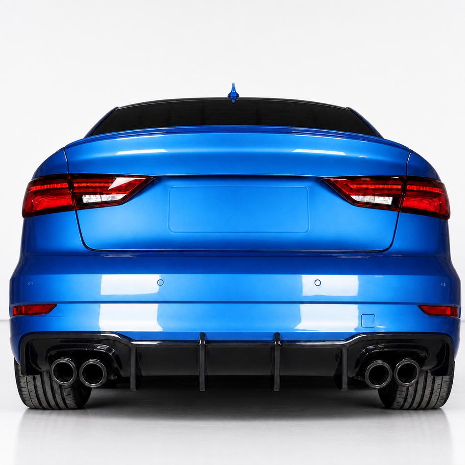 Audi A3 S-Line/S3 8V.5 Carbon Fiber Rear Diffuser V2