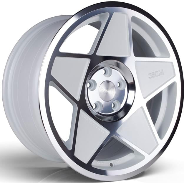 3SDM 0.05 19x8.5 ET42 5x112 White Cut