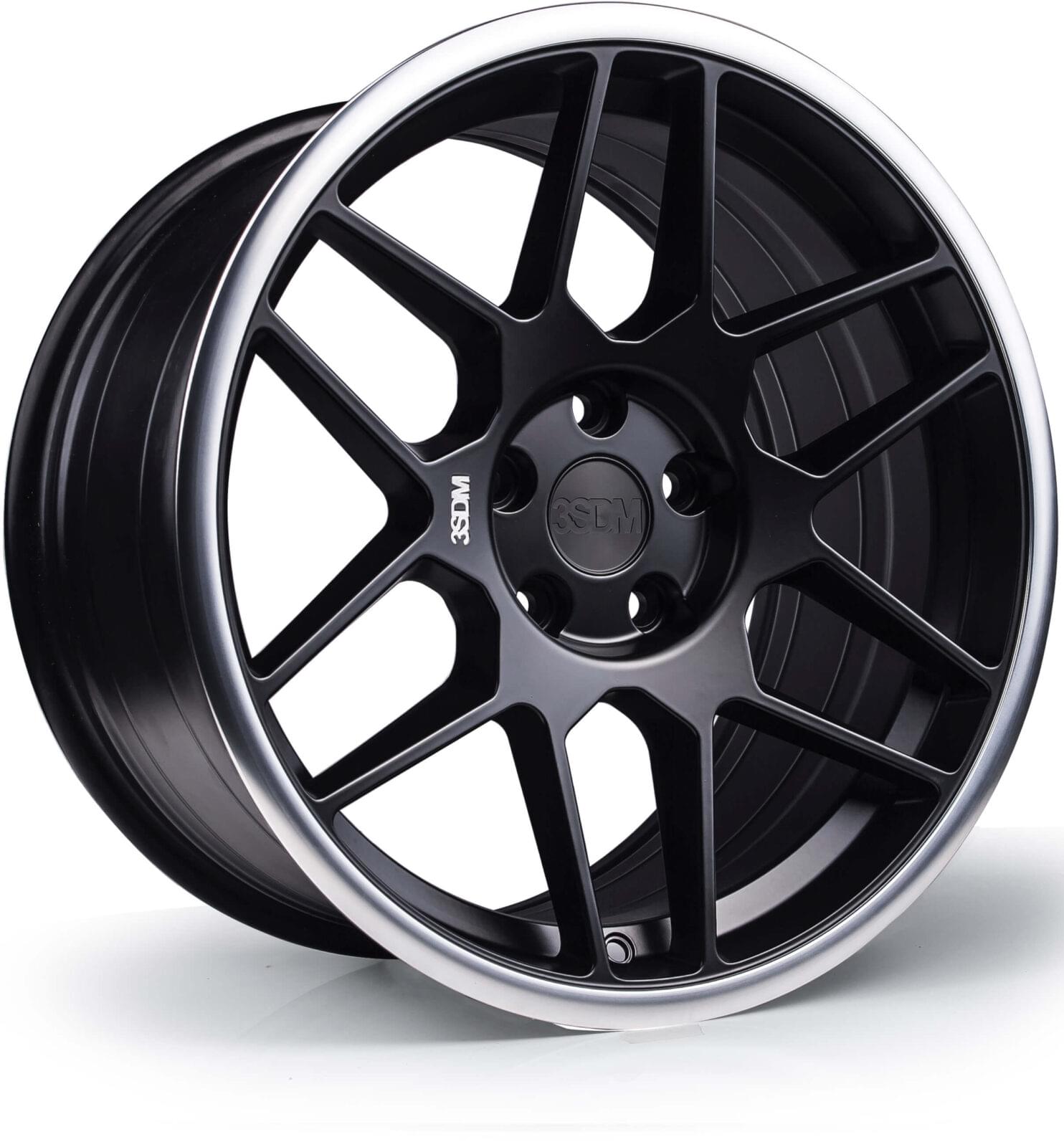 3SDM 0.09 19x8.5 ET42 5x112 Matt Black Mirror Lip