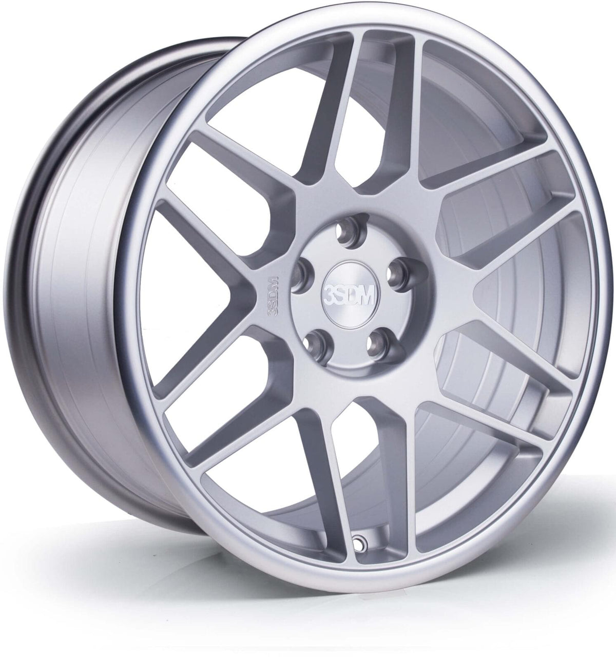 3SDM 0.09 18x9.5 ET40 5x112 Matt Silver Mirror Lip
