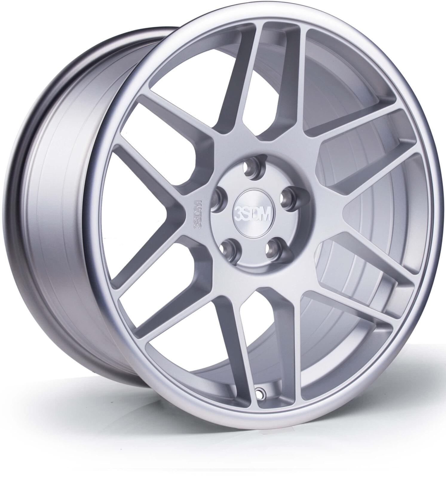 3SDM 0.09 18x9.5 ET40 5x112 Matt Silver Mirror Lip