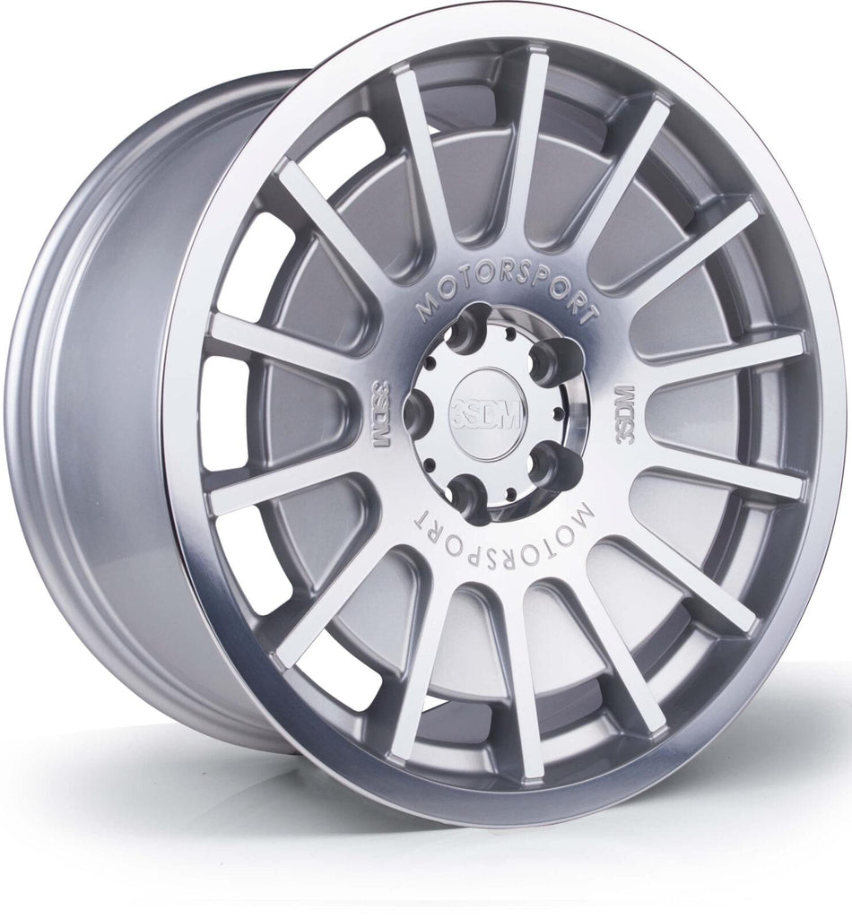 3SDM 0.66 18x8.5 ET35 5x100 Silver Mirror Polished Face