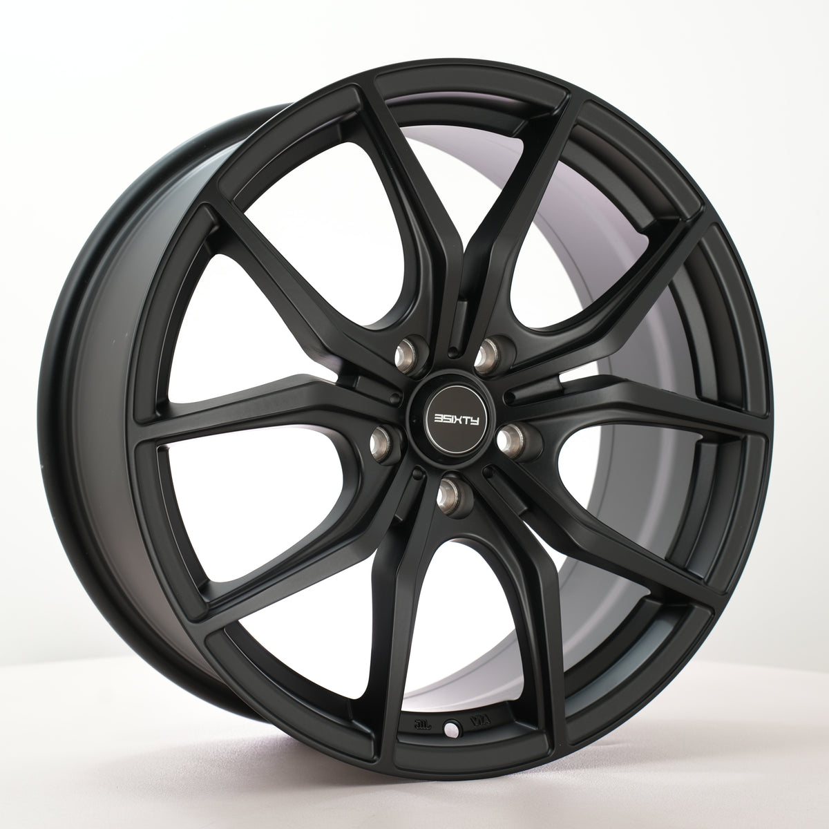 6Performance 3Sixty 18x8 ET43 5x112 SBlack