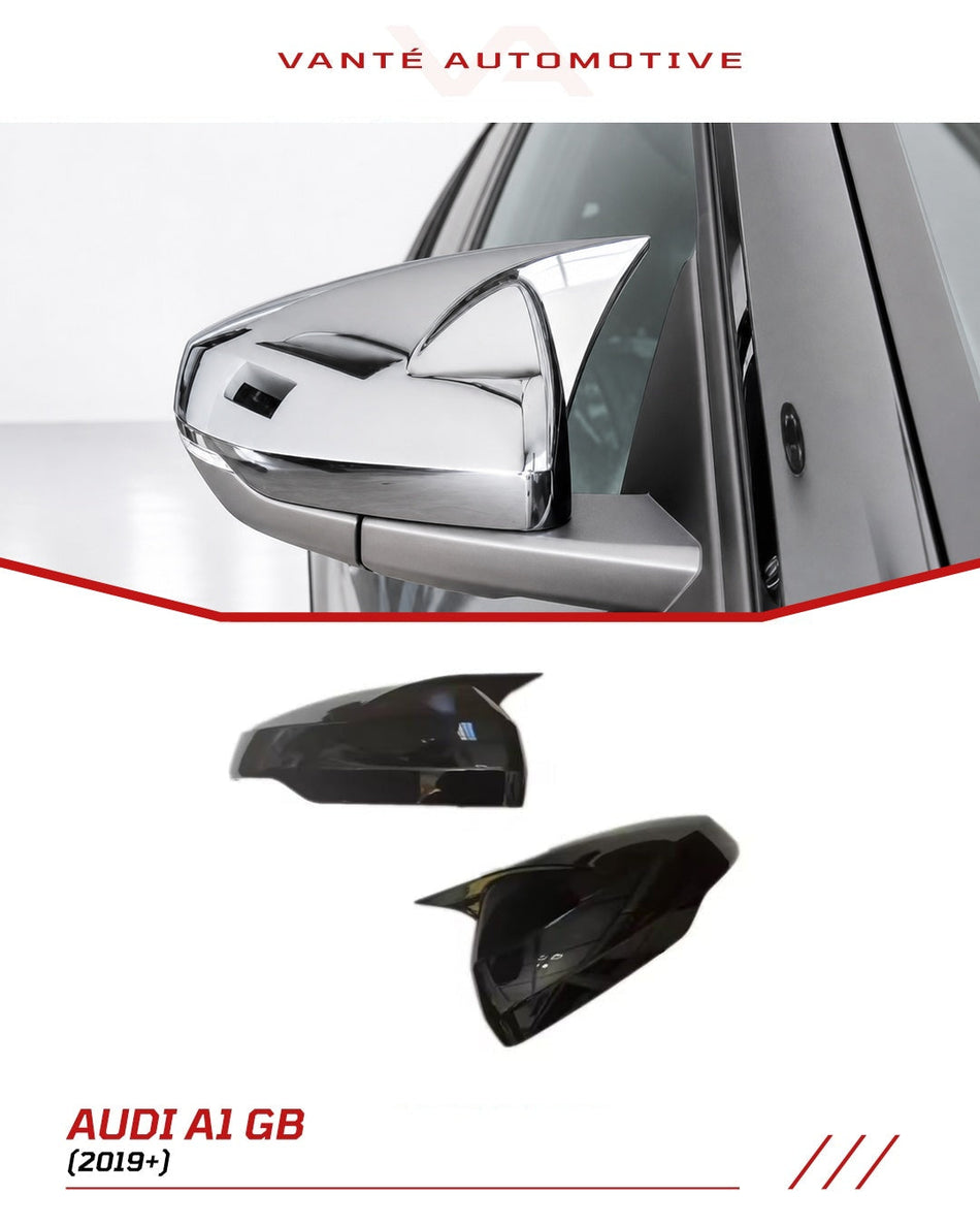 Audi A1 GB Mirror Caps/Rear View Mirror Covers (LHD ONLY)