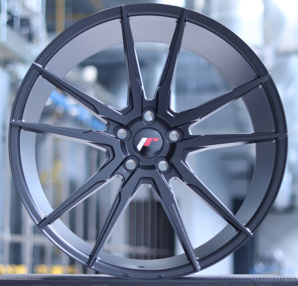 JR Wheels JR21 18x8.5 ET40 5x112/114 Matt Black