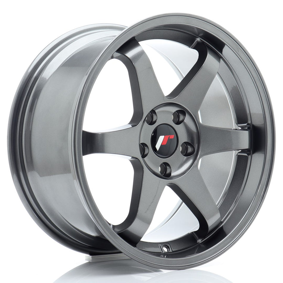 JR Wheels JR3 18x9 ET35 5x114.3 Gun Metal