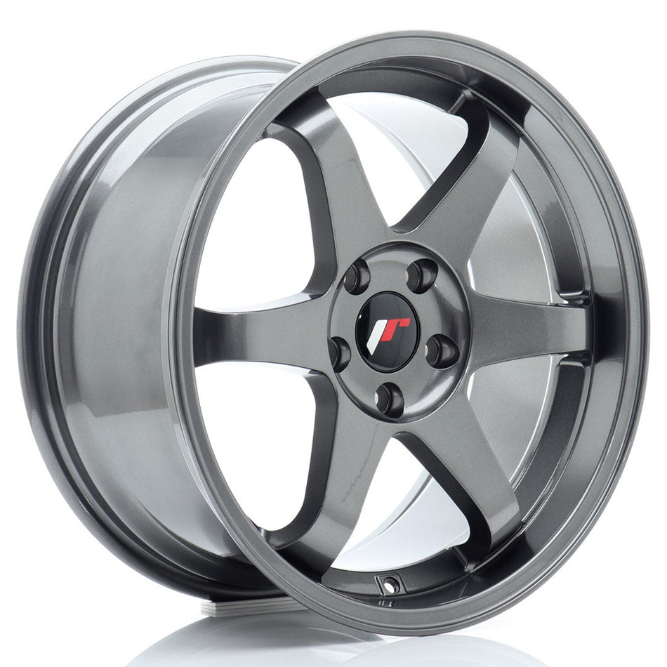 JR Wheels JR3 17x8 ET35 5x120 Gun Metal