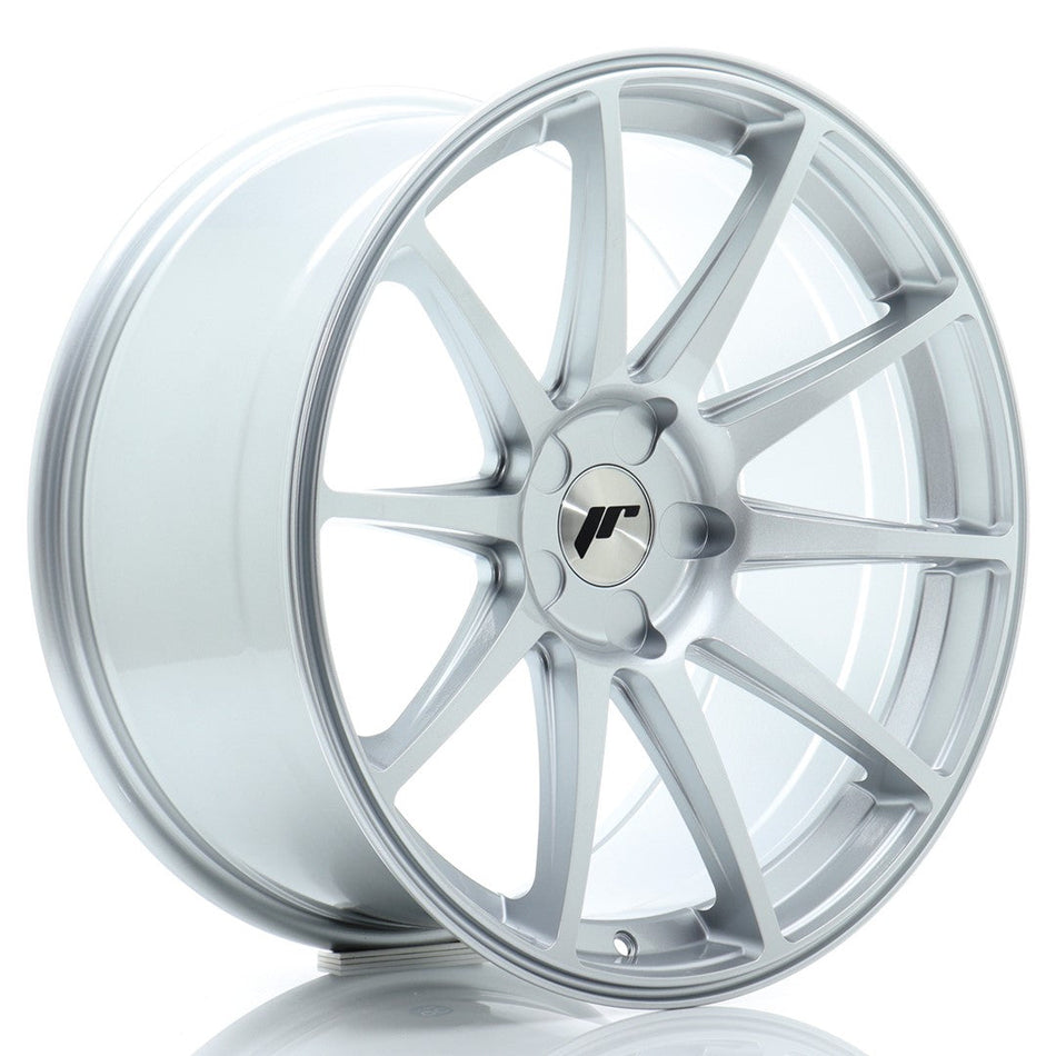 JR Wheels JR11 20x11 ET20-30 5H Blank Hyper Silver