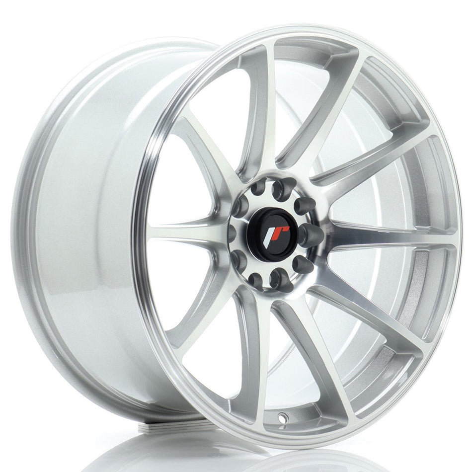 JR Wheels JR11 18x7.5 ET35 5x100/120 Silver Machined