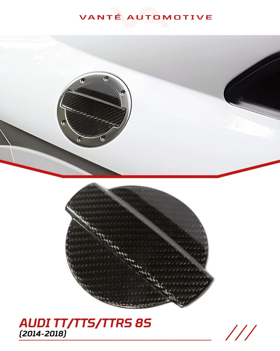 Audi TT/TTS/TTRS 8S Carbon Fiber Gas/Fuel Cap Cover