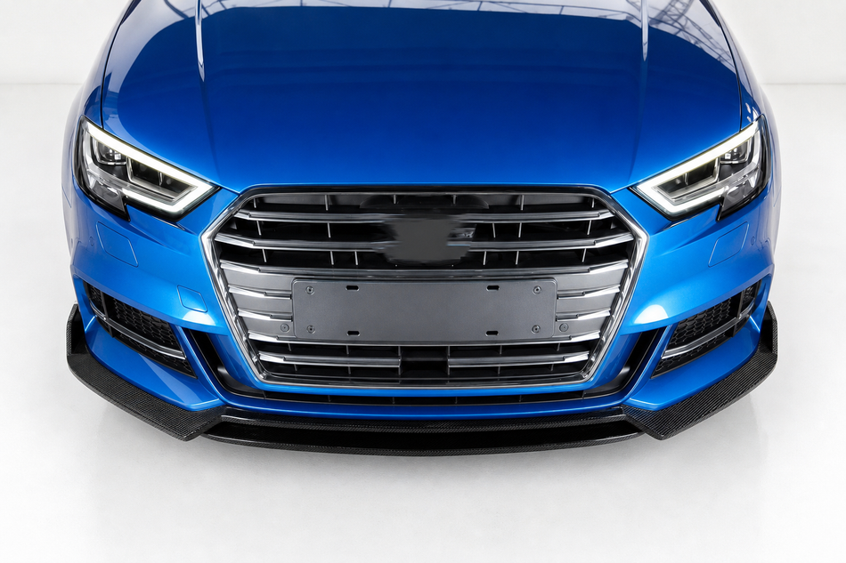 Audi A3 S-Line/S3 8V.5 Carbon Fiber Front Splitter Lip V3