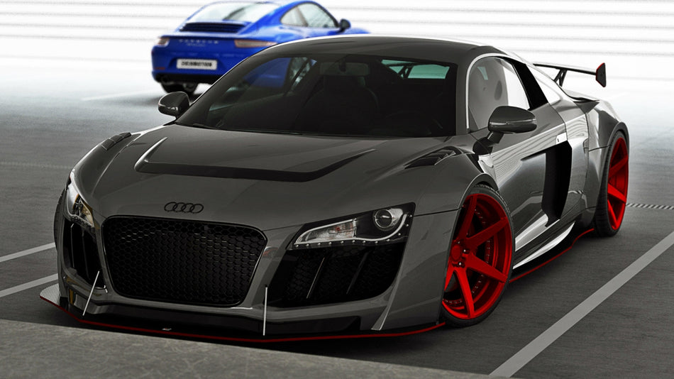 Maxton Design Front Bumper Audi R8 (2006-2015) - AU-R8-1-F1F - Image 2