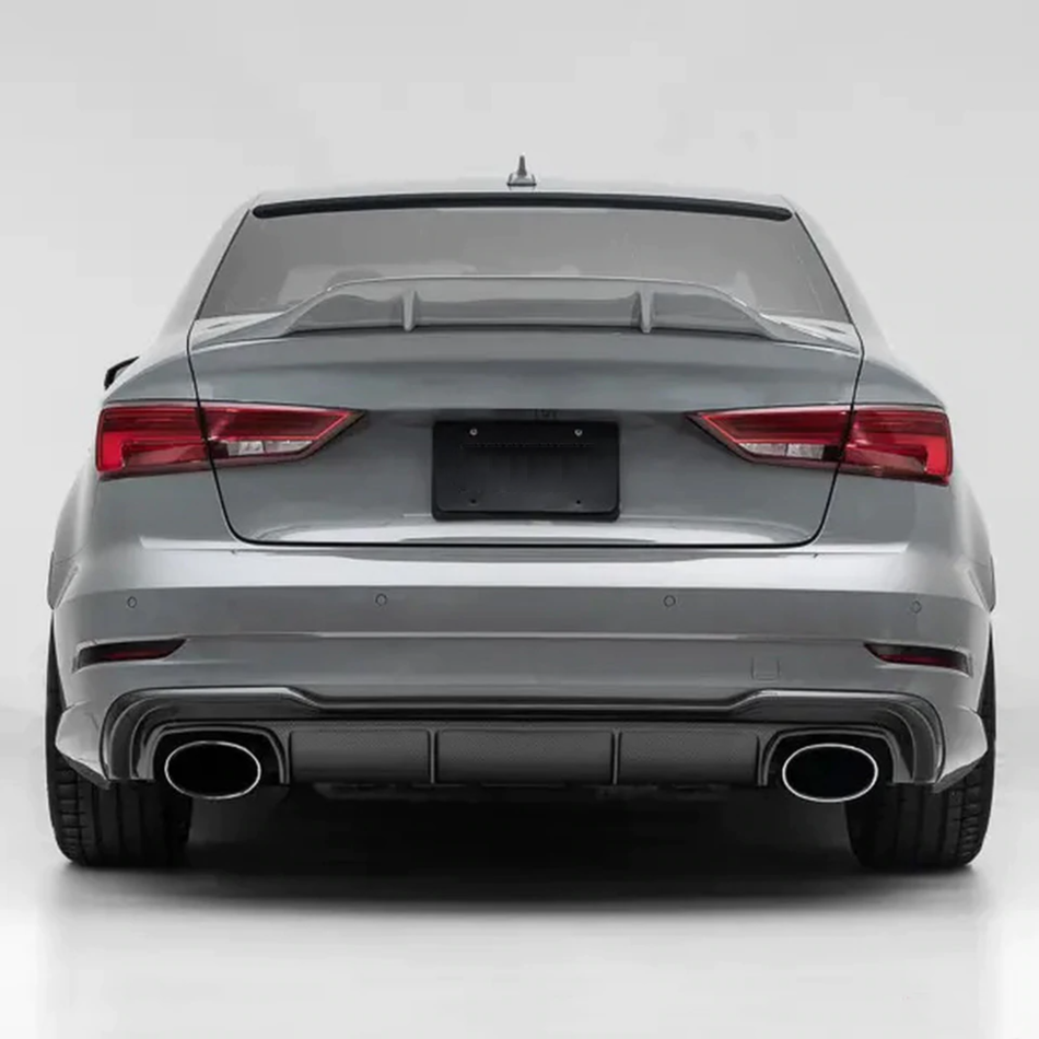 Audi A3 S-Line & S3 8V.5 Sedan Carbon Fiber Rear Diffuser V1