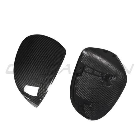 BMW C CLASS W206 CARBON FIBRE MIRROR COVERS - OEM STYLE-Accessories-CT CARBON-CT Carbon - High-quality carbon fiber and gloss black aerodynamic parts for premium sports and luxury vehicles.