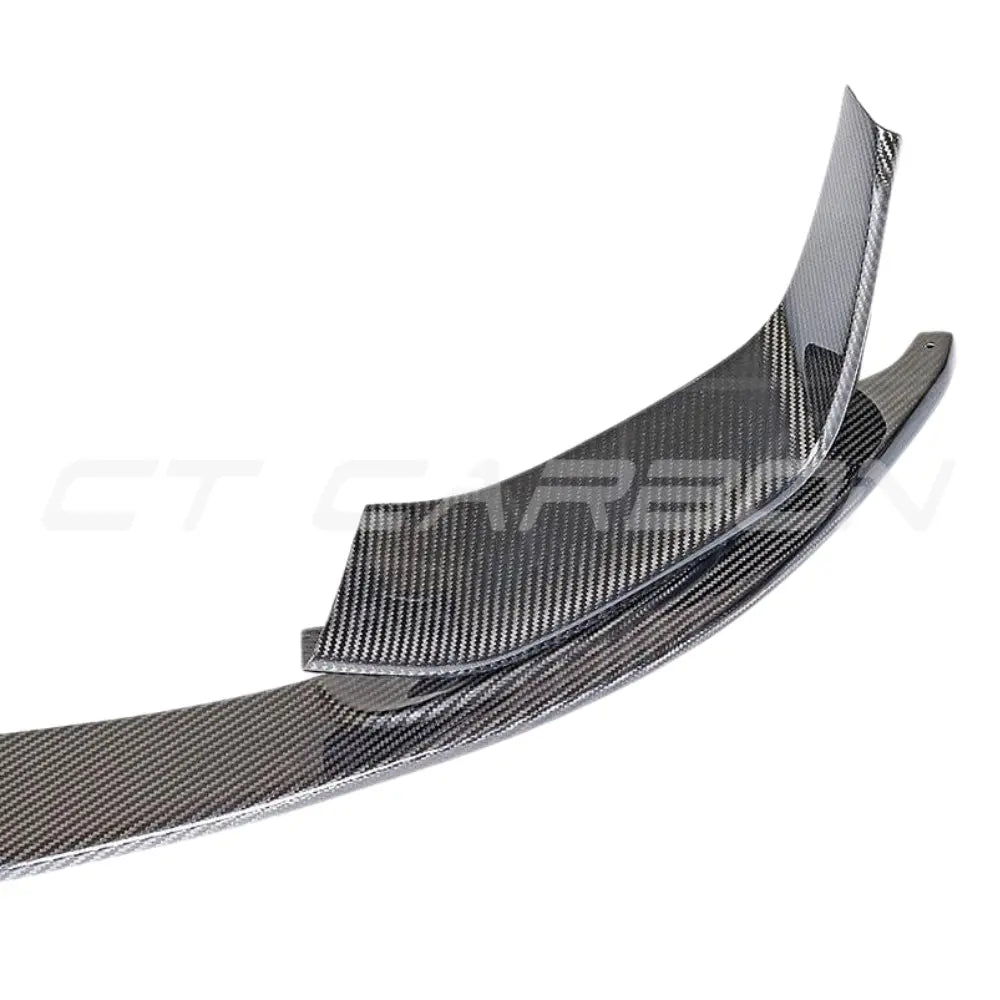 BMW M3/M4 F80/F82/F83 CARBON FIBRE SPLITTER (3 PIECE) - MP STYLE