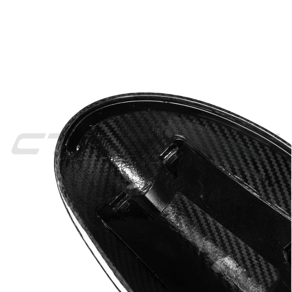 BMW 3 SERIES E92 PRE-LCI CARBON FIBRE MIRROR COVER- OEM STYLE-Accessories-CT CARBON-CT Carbon - High-quality carbon fiber and gloss black aerodynamic parts for premium sports and luxury vehicles.