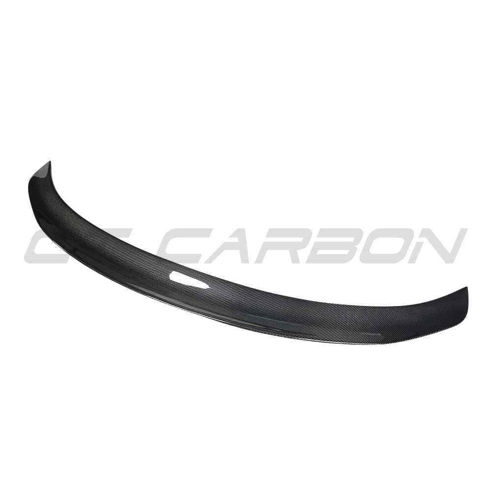 TESLA MODEL 3 2017-2023 CARBON FIBRE SPOILER - V5-Spoiler-CT CARBON-CT Carbon - High-quality carbon fiber and gloss black aerodynamic parts for premium sports and luxury vehicles.
