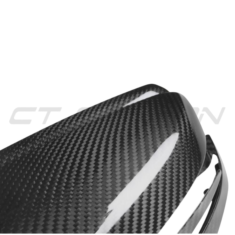 BMW G Class W463 CARBON FIBRE MIRROR COVER - OEM STYLE-Accessories-CT CARBON-CT Carbon - High-quality carbon fiber and gloss black aerodynamic parts for premium sports and luxury vehicles.
