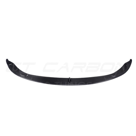 BMW M3/M4 (F80 F82 F83) CARBON FIBRE SPLITTER (NO CANARDS) - MP STYLE-Splitter-CT CARBON-CT Carbon - High-quality carbon fiber and gloss black aerodynamic parts for premium sports and luxury vehicles.
