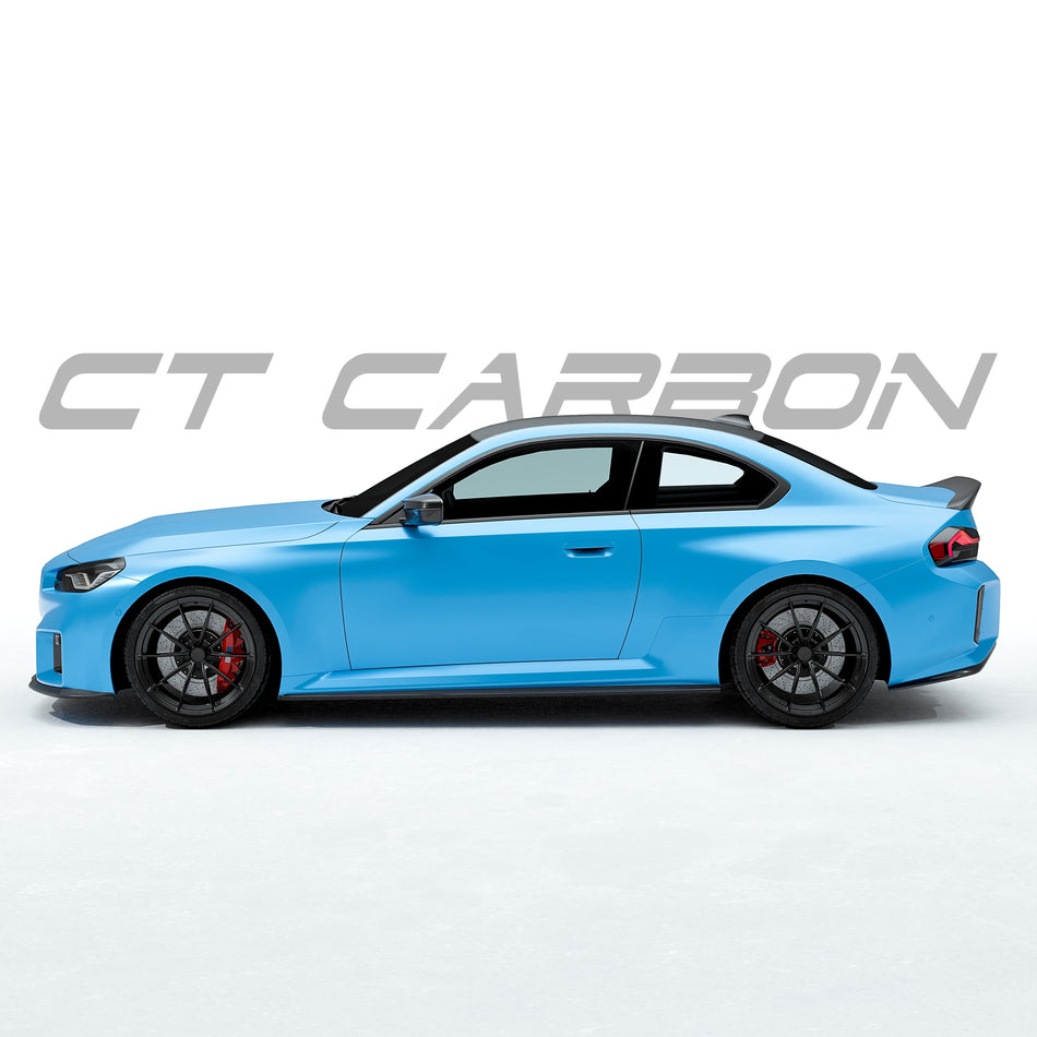 BMW G87 M2 CARBON FIBRE SIDE SKIRTS - CT DESIGN