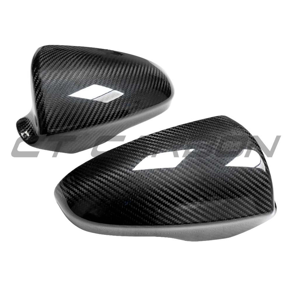 BMW F06/F12/F13/F10/M5/M6 5/6 SERIES 2010-2018 DRY CARBON FIBRE MIRROR COVER REPLACEMENT