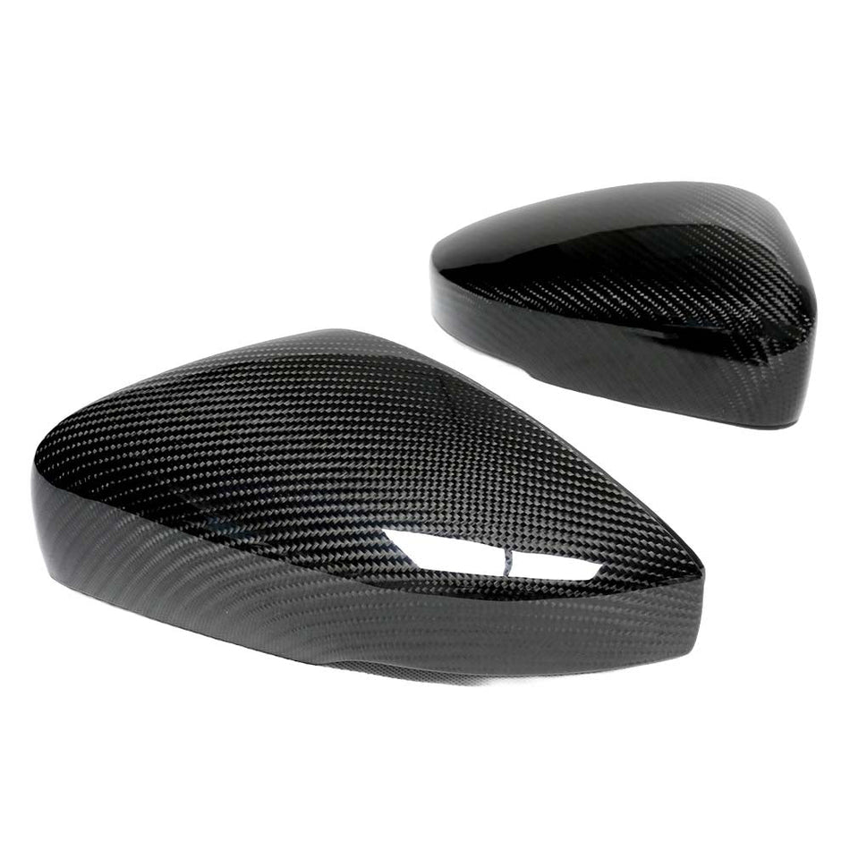 VW POLO MK5 2015-2018 DRY CARBON FIBRE MIRROR COVER REPLACEMENTS
