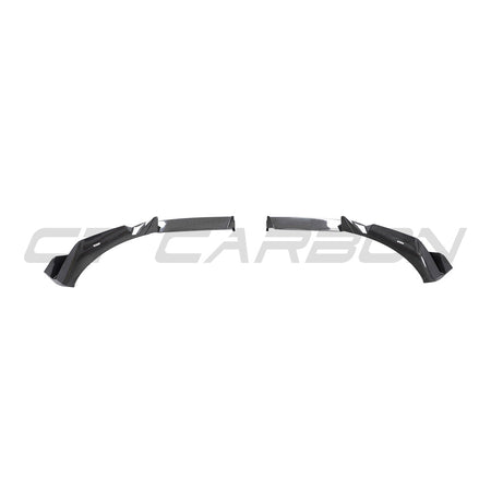 BMW X3M/X4M F97/F98 LCI 2022+ CARBON FIBRE SPLITTER-Splitter-CT CARBON-CT Carbon - High-quality carbon fiber and gloss black aerodynamic parts for premium sports and luxury vehicles.