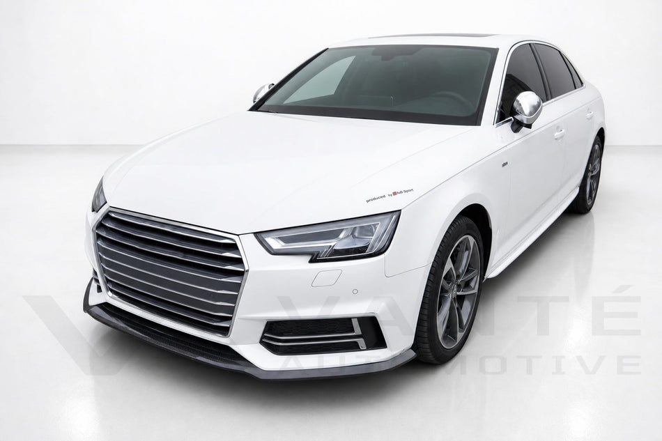 Audi A4 S-Line / S4 B9 Carbon Fibre Front Bumper Lip Splitter