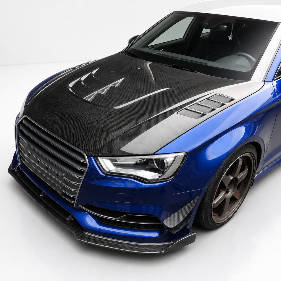 Audi A3/S3 8V Carbon Fiber Hood Bonnet