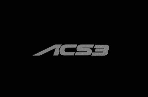 AC Schnitzer type designation emblem film ACS3 silver matt (511420530)