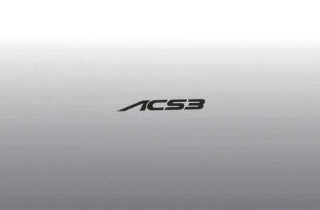 AC Schnitzer type designation emblem film glossy black for all BMW + MINI (5114461108)