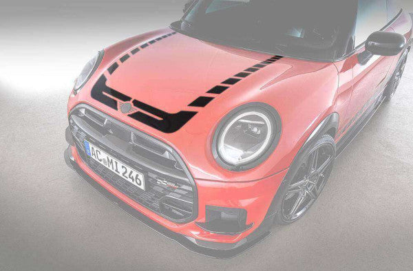 AC Schnitzer decal set hood black for MINI J01 (51146013108)