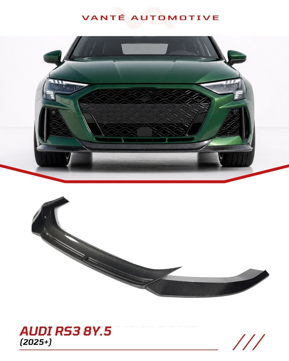 Audi RS3 8Y.5 Carbon Fiber Front Splitter