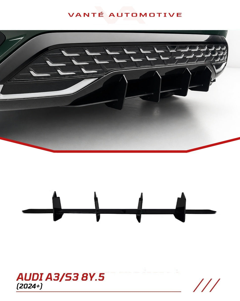 Audi A3 8Y.5 Rear Diffuser